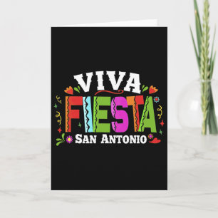 Tarjeta Cinco De Mayo Viva Fiesta San Antonio 1 