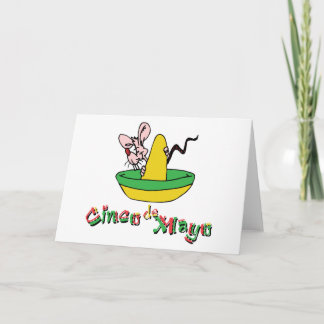 Tarjeta Cinco lindo de Mayo