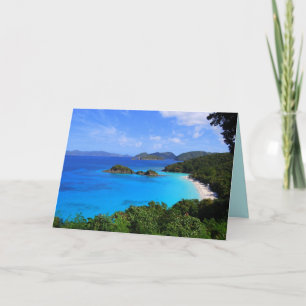 Tarjeta Cinnamon Bay Panorama, St. John, EE.UU.