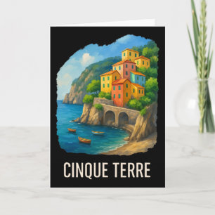Tarjeta Cinque Terre Viajar Italia Escape Monterosso Costa