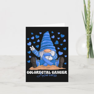 Tarjeta Cinta azul para la toma de conciencia sobre el cán