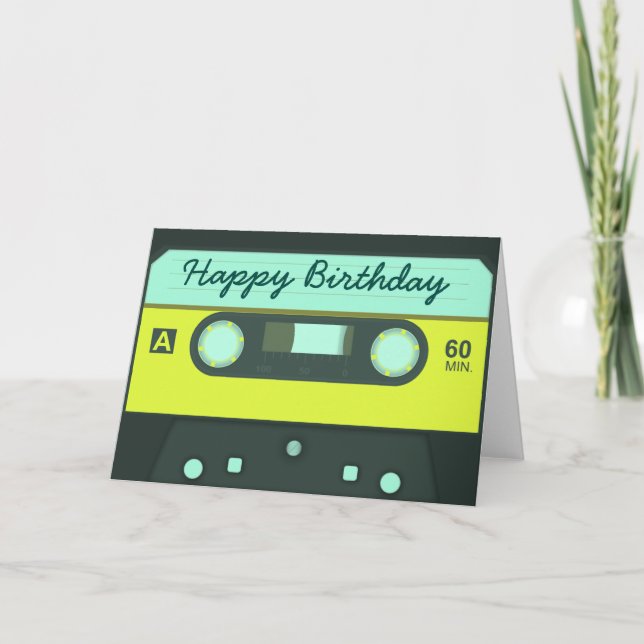 Tarjeta Cinta Cassette (Anverso)