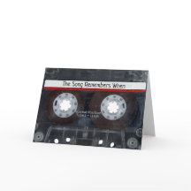 Cinta Cassette de aniversario