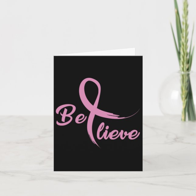 Tarjeta Cinta de lucha contra el cáncer de mama (Anverso)