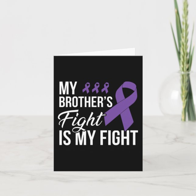 Tarjeta Cinta de lucha contra el cáncer de páncreas 15 (Anverso)