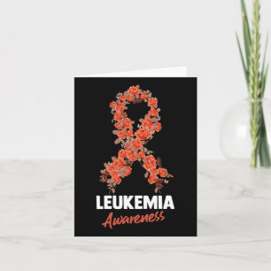 Tarjeta Cinta de prevención de leucemia 2