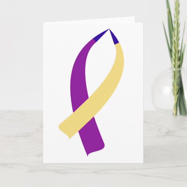 Tarjeta Cinta de sensibilización (Cáncer de vejiga) (Anverso)