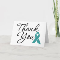 Cinta de sensibilización verde azulada Gracias