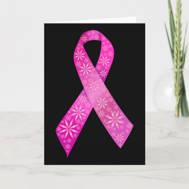 Tarjeta Cinta del cáncer de pecho (Anverso)