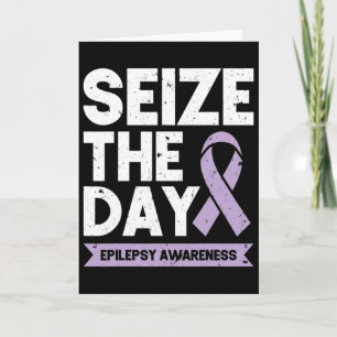 Tarjeta Cinta divertida de concienciación sobre la epileps