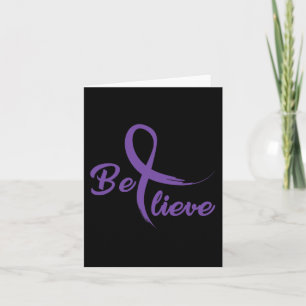 Tarjeta Cinta pancreática contra el cáncer 3
