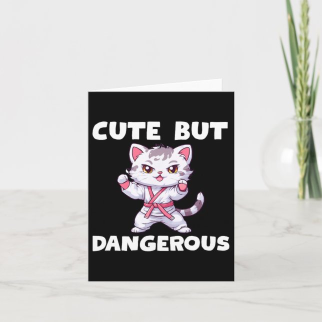 Tarjeta Cinta rosa Coquette Bow Boxing Guantes Cañón de Ma (Anverso)