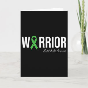 Tarjeta Cinta Verde de Conciencia sobre la Salud Mental 2
