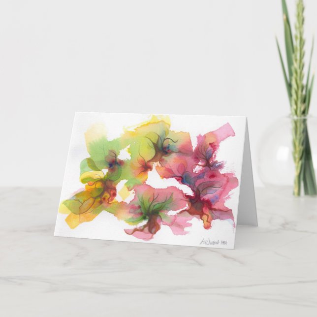 Tarjeta Circle Dance Notecard (Anverso)