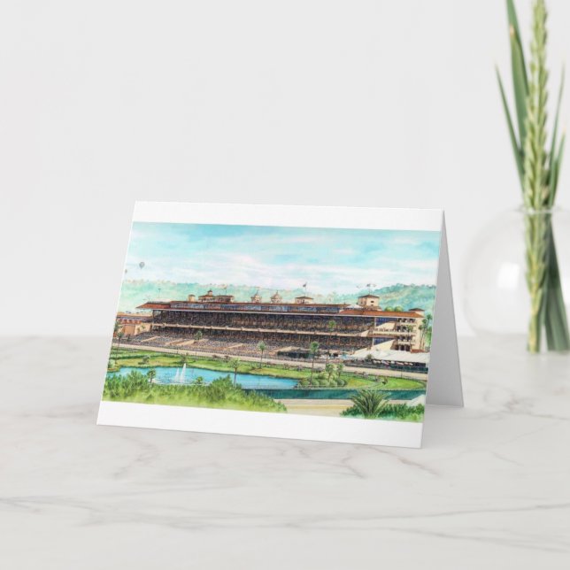 TARJETA CIRCUITO DE CARRERAS DE DEL MAR, DEL MAR (Anverso)