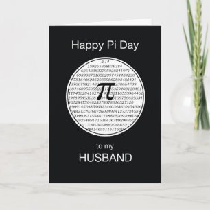 Tarjeta Círculo del Día del Esposo