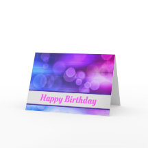 Círculos abstractos rosados y morados Patrón de sa