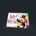 Tarjeta Circus Ringmaster Polar Bear Kids Cumpleaños<br><div class="desc">Circus Polar-bear Ringmaster Presenta Un Saludable Saludo De Cumpleaños.</div>