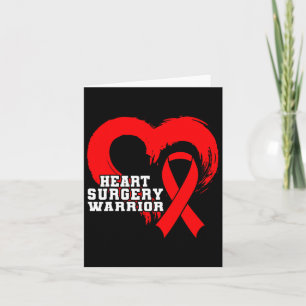 Tarjeta Cirugía de corazón abierto Byp Conciencia Surge ca