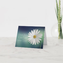 Tarjeta Cirugía de rodilla se pone bien pronto marea blanc