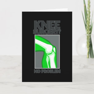 Tarjeta Cirugía Knee Sin Problema