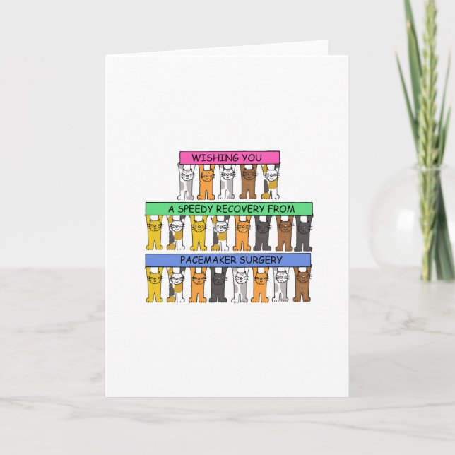 Tarjeta Cirugía marcapasos muy pronto (Anverso)