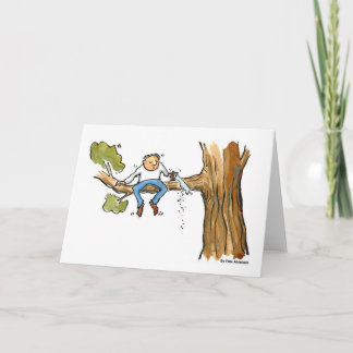 Tarjeta cirujano de árbol
