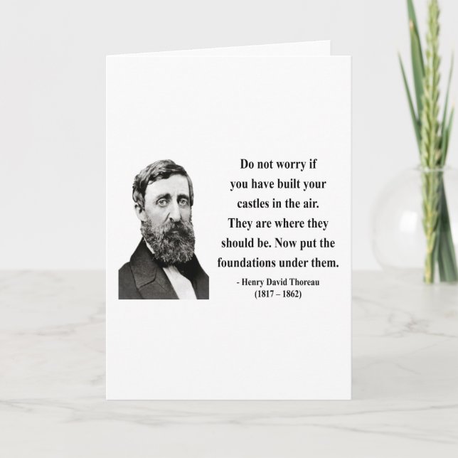 Tarjeta Cita 2b de Thoreau (Anverso)