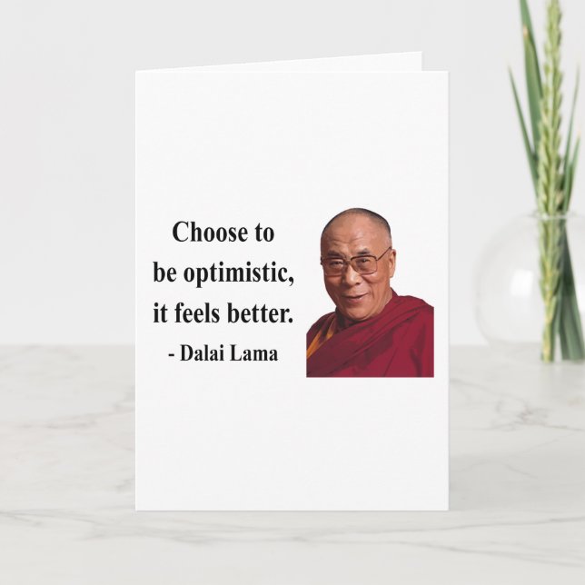 Tarjeta cita 4b de Dalai Lama (Anverso)