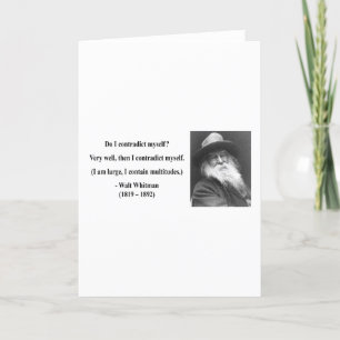 Tarjeta Cita 6b de Whitman