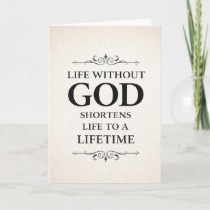 Tarjeta cita cristiana