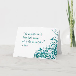 Tarjeta cita de amor de Rumi