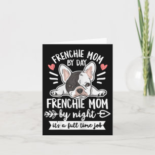 Tarjeta Cita de bulldog para tu mamá francesa