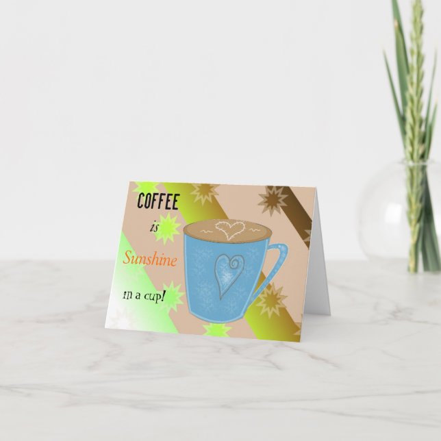 Tarjeta Cita de café (Anverso)