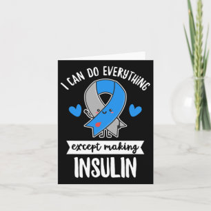 Tarjeta Cita De Diabetes Para Un Diabético T1d
