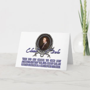 Tarjeta Cita de Edmund Burke:  Cuando son malos los