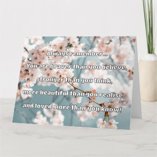 Tarjeta Cita de Empath Bravery Positive Animation