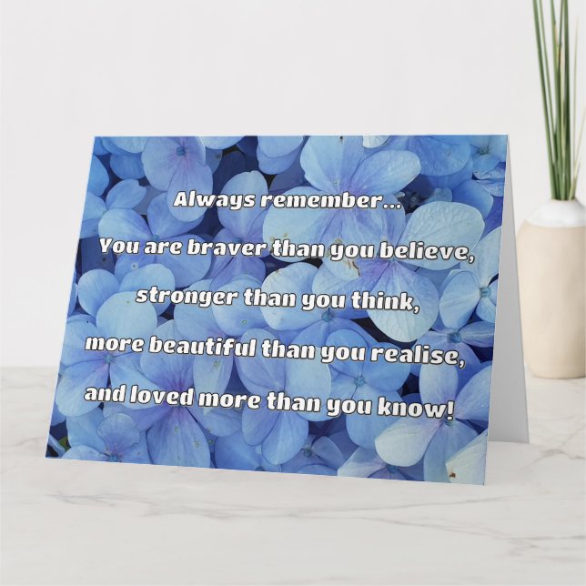 Tarjeta Cita de Empath Bravery Positive Animation (Anverso)