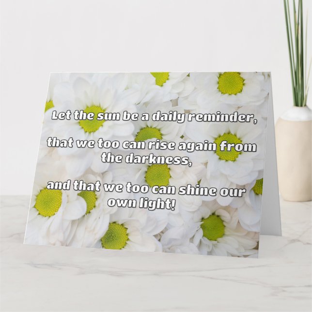 Tarjeta Cita de estímulo positiva de Empath Shine (Anverso)