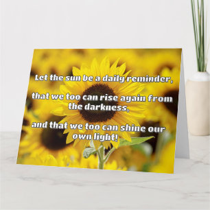 Tarjeta Cita de estímulo positiva de Empath Shine