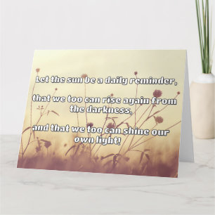 Tarjeta Cita de estímulo positiva de Empath Shine