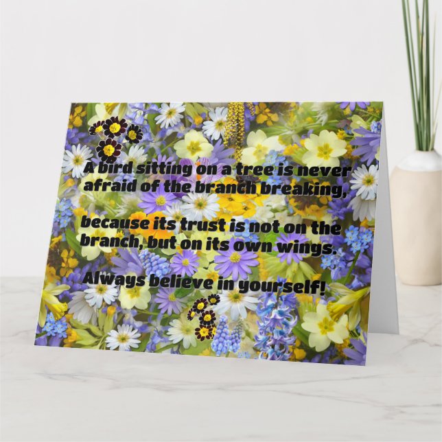 Tarjeta Cita de estímulo positivo de Empath Belig (Anverso)
