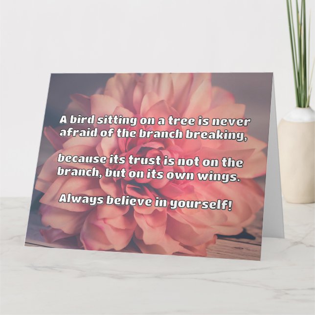 Tarjeta Cita de estímulo positivo de Empath Belig (Anverso)