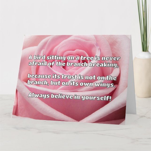 Tarjeta Cita de estímulo positivo de Empath Belig (Anverso)