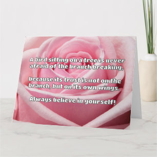 Tarjeta Cita de estímulo positivo de Empath Belig