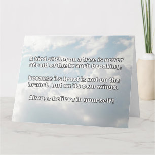 Tarjeta Cita de estímulo positivo de Empath Belig