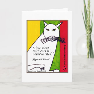 Tarjeta Cita de Freud