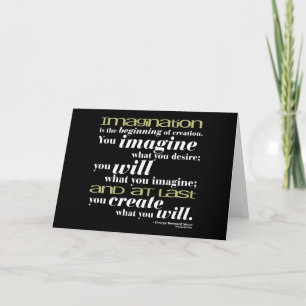 Tarjeta Cita de George Bernard Shaw