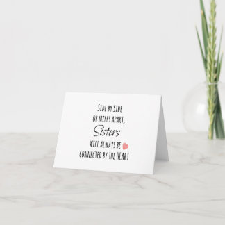 Tarjeta Cita de hermanas