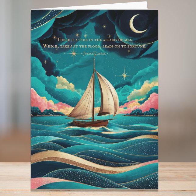 Tarjeta Cita de Ilustracion azul Verde azulado moderno min (Subido por el creador)